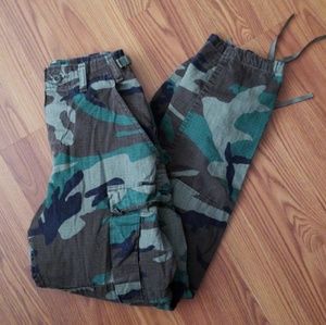 High waist camo